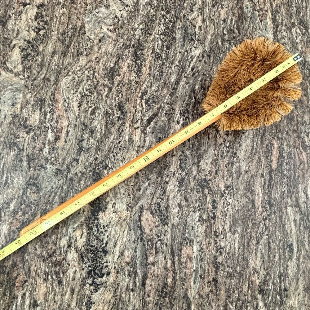 vintage sparta wooden handle food service brush #2837